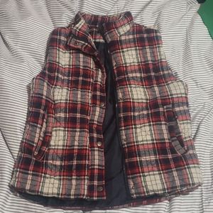 Flannel Winter/Fall Vest